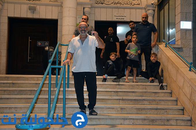 مسيرة التكبير ليلة عيد الاضحى في جلجولية